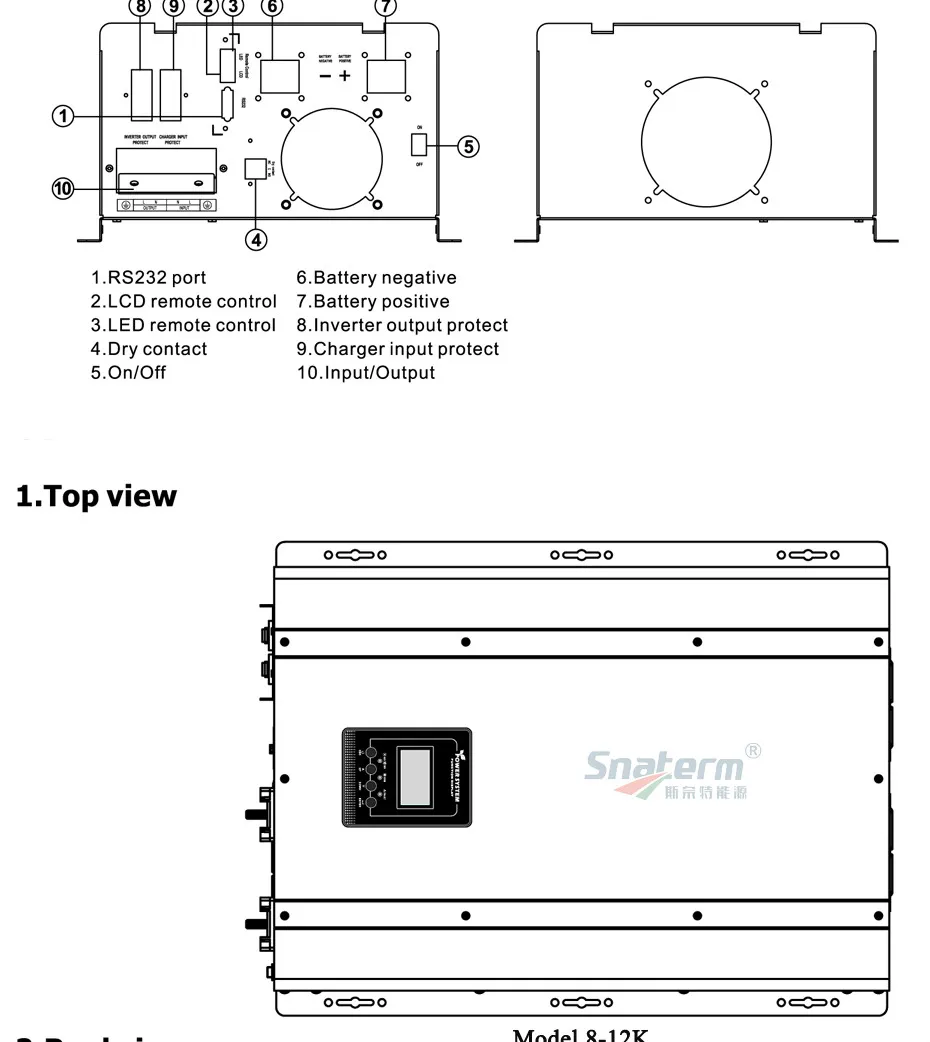 2kw 24VDC 220 V/230VAC 50Hz Низкая Частота Чистая Синусоида Домашний инвертирующий усилитель мощности с зарядным устройством батареи UPS инвертор