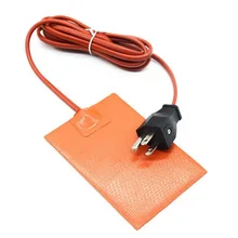 Автомобильный масляный поддон для моторного масла, поддон для бака, нагревательная пластина, автомобильные грелки, 120 Вт, 110 В+ пробки