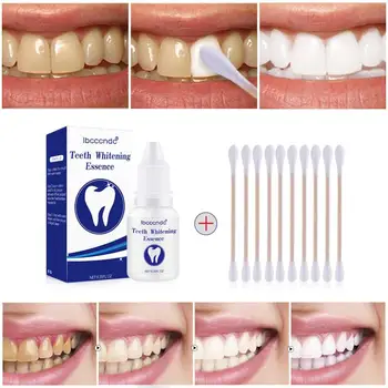 

15 ml Teeth Whitening Essence Powder Removes Plaque Stains Tooth Bleaching Oral Hygiene Cleaning Serum Tools TSLM1