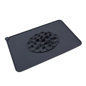 

New Hot Silicone Pet Slow Feeding Bowl Mat Interactive Dog Feeder Maze Pad Easy To Clean