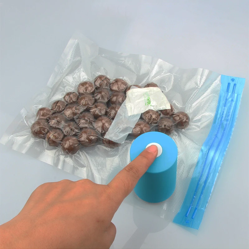 Mini Portable Automatic Vacuum Sealer USB Rechargeable Handheld Vacuum Packer Heat Sealing Machine Food Preservation