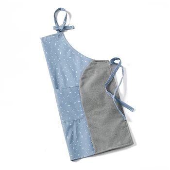 

Adjustable Strap With Pocket Waterproof Painting Restaurant Chef Coffee Shop Home Easy Clean Cooking Kitchen Apron Hand Erasable