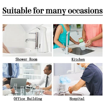 

Wall Mounted Liquid Soap Dispenser Bathroom Hand Wash Shower Gel Pumps AC889