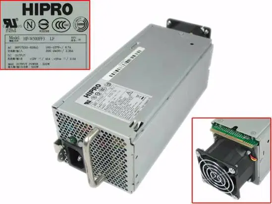 Emacro для HIPRO HP-W500FF3 сервер источник питания HP-W500FF3 LF 500 Вт