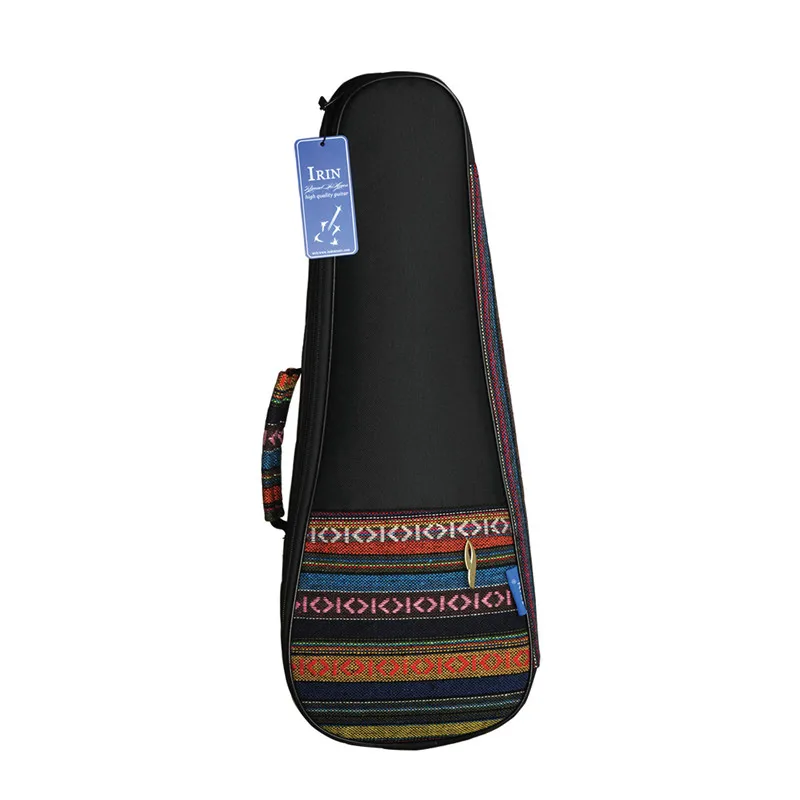 

21 Inch Portable Cotton Nylon Padded Bass Guitar Gig Bag Ukulele Case Box Guitarra Cover Backpack With Double Strap