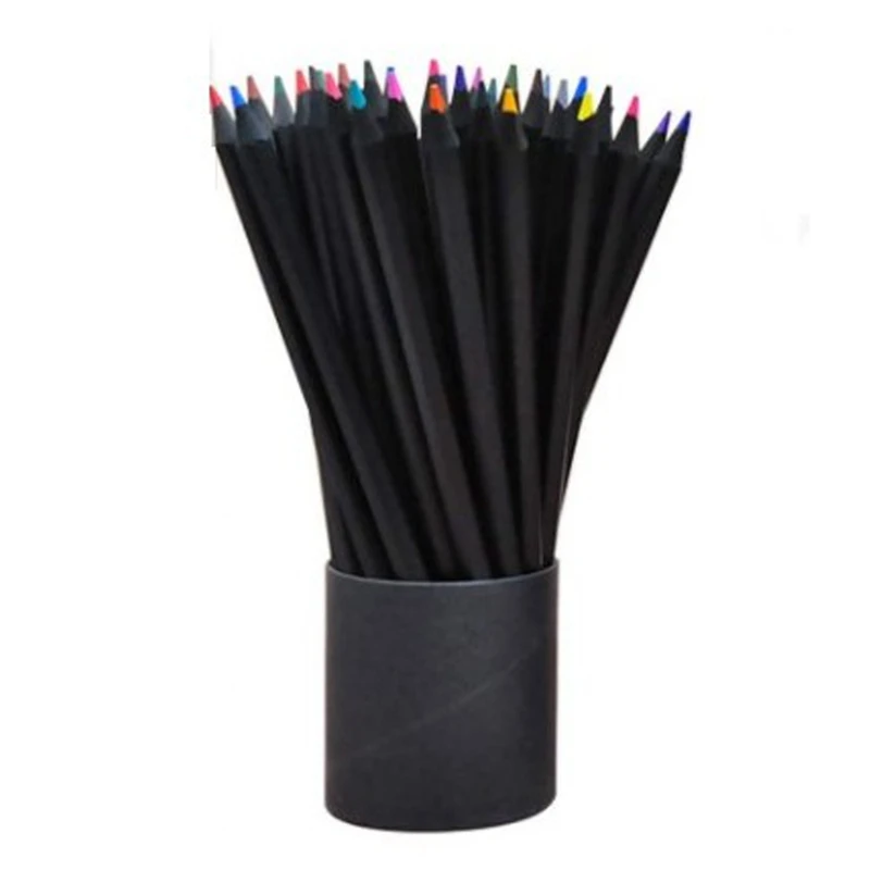 36Pcs Coloured Pencil Drawing Pencils Oil-Based Water-Soluble Set No Wax For Kids &amp Adults Sketching Doodling | Канцтовары для
