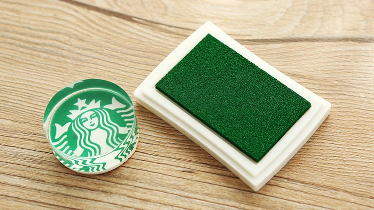 Зеленый прозрачный акриловый пластик красота голова кофе альбом для штампов и украшение для ноутбука DIY увлечение рукоделием