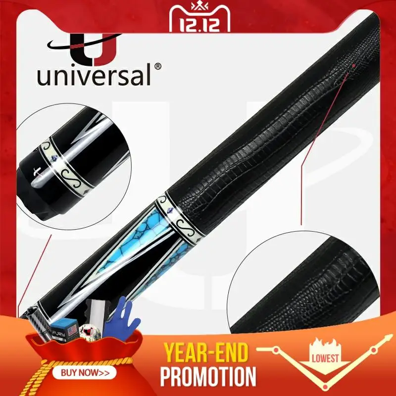 

Universal 1967 Series 038 12.9mm Kamui Tip 72cm Carbon Tube Inside Techonology Shaft Professional Handmade Billiard Kit Stick