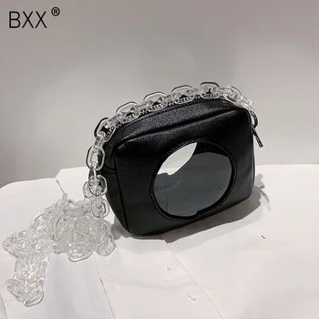 

[BXX] Simple Mini PU Leather Crossbody Bags For Women 2020 Summer Brand Designer Travel Shoulder Handbags Ladies Bag HM962