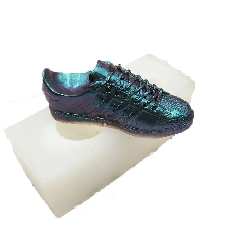 DIY ручной работы 3D кроссовки обувь формочка для силиконовой Подвески Создание украшений из каучука инструменты