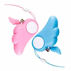 Porte clés d'auto défense, alarme de Protection personnelle pour filles et femmes, alarme de cambriolage de sécurité 90db, fournitures d'auto défense fortes, alarme d'urgence 