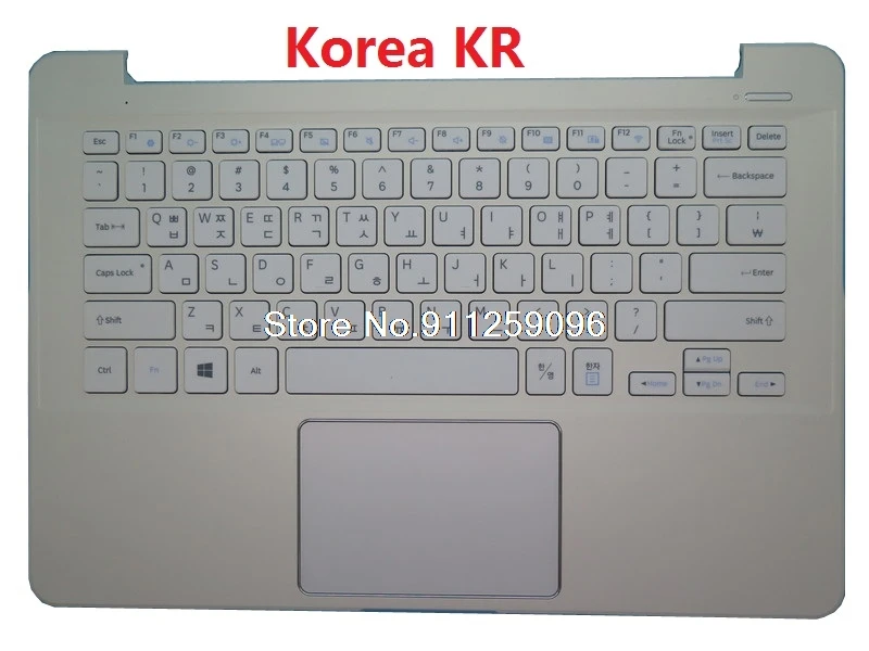 Ноутбук с подставкой и клавиатурой для Samsung NP910S3L 910S3L Корея KR английский США BA98-00645B