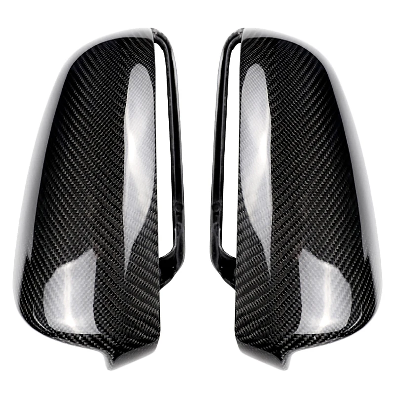 

For Audi A3 P8, A4 A5 B7, A6 C6 2003-2008 Carbon Fiber Side Wing Mirror Covers Caps Replacement Decoration