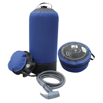 

Outdoor Shower Bag Outdoor Inflatable Shower Pressure Water Bag Camping Folding Shower Lightweight Bathing Travel