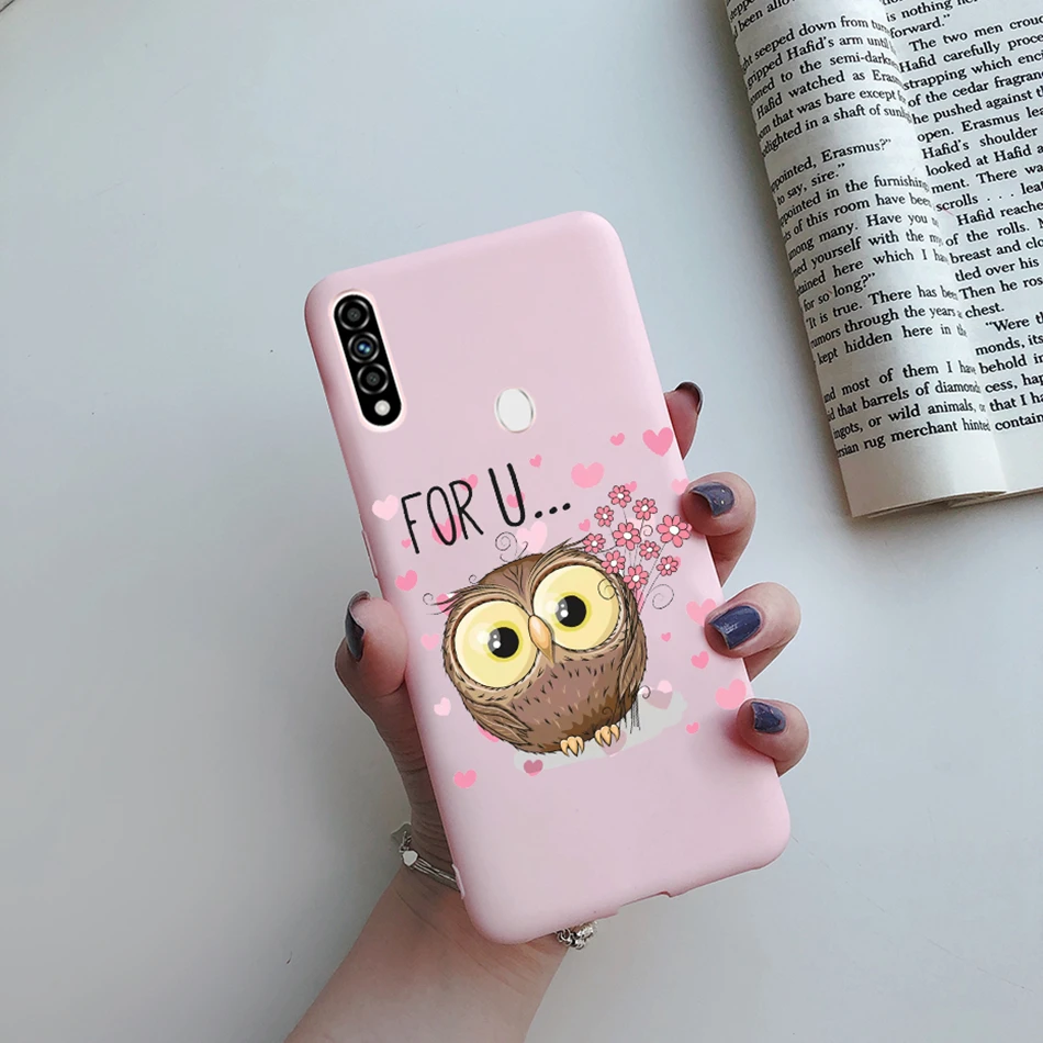 For Funda OPPO A31 2020 CPH2015 Phone Case Sweet Heart Couple Frosted Soft Back Protector Cover For OPPO A31 A 31 OPPOA31 Bumper phone cover oppo