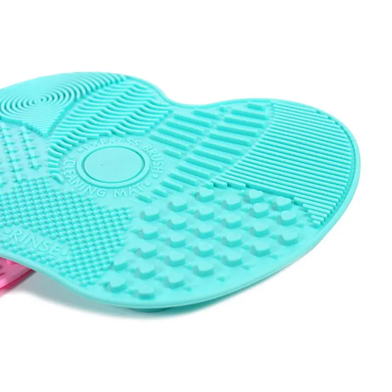 Силиконовый коврик для очистки кистей для макияжа, щетка для мытья гель щетка для чистки мат тонального крема губка для удаления макияжа пластина для отшелушивания доска