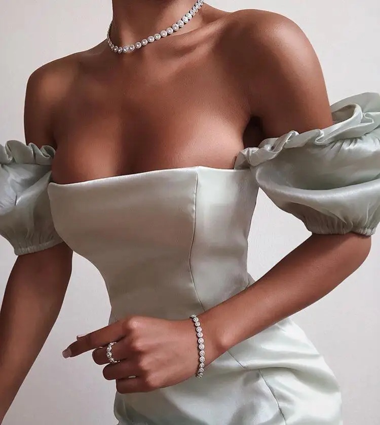 Новое поступление ropa mujer сексуальная синяя повязка обтягивающее летнее платье женское мини Вечерние платья