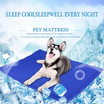 

Creative Pet Ice Pad Large Size Teddy Mattress Pet Cool Mat Bed Cat Cushion Summer Keep Cool Non-toxic Pet Gel Cooling Dog Mats