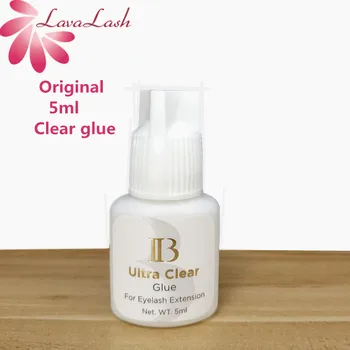 

IB Ultra Clear Glue For Eyelash Extension 5ml Dry Time 2-4S Original Korean False eyelash glue White Cap lash makeup tools Shop