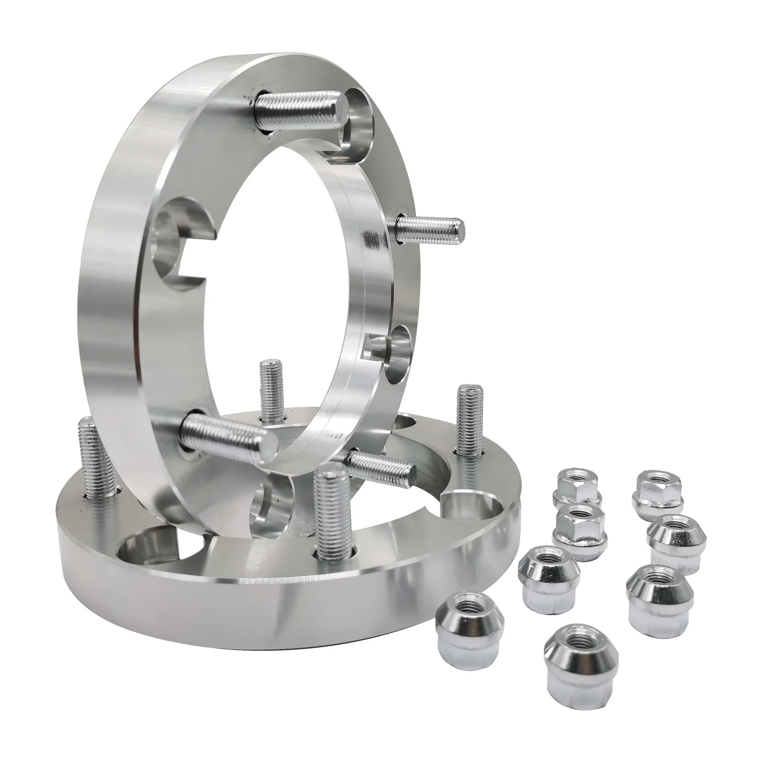 4LugHubCentricWheelSpacerAdaptersforPolarisRZRRanger500800