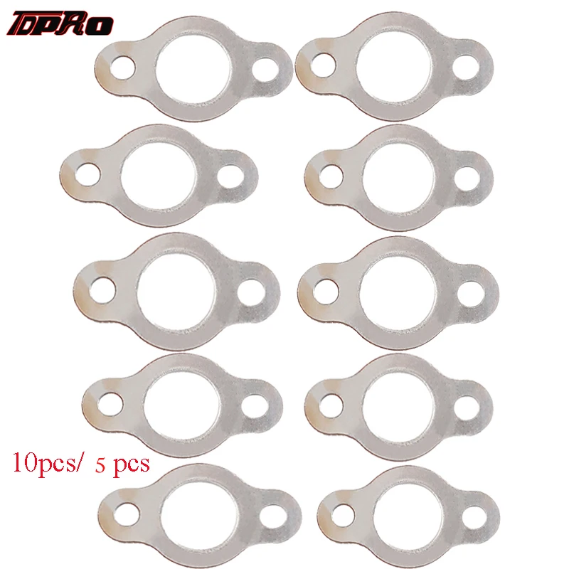 Carburetor intake manifold gasket 20mm Exhaust Carby Manifold Gasket For 48cc 66cc 80cc 2 Stroke Mini Pocket ATV Quad Motorized PitBike