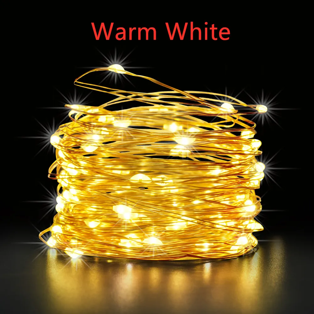 Led solar Lights Waterproof String with RF 17Key Controller Holiday Outdoor led Strip Christmas Party Wedding Decoration Courtya solar yard lights