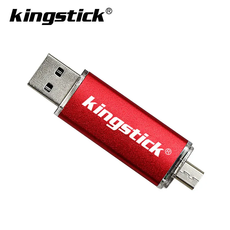 Флэш накопитель USB горячая Распродажа 2 в 1 4 ГБ 8 16 флэш 32 64 карта памяти OTG