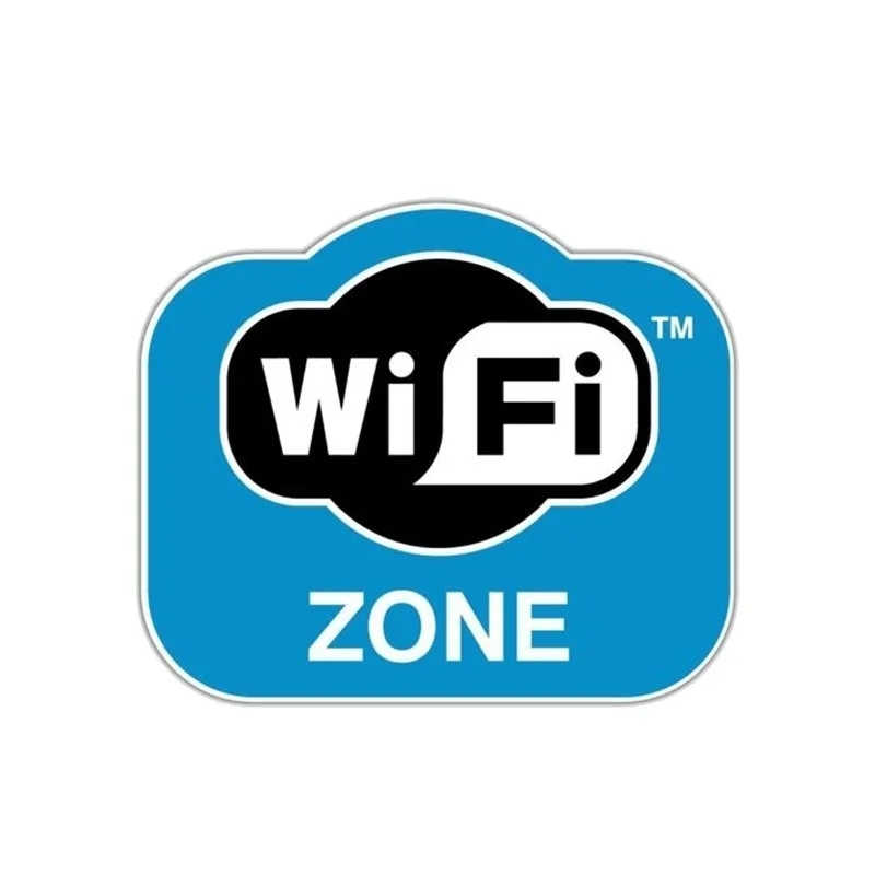 12 7 см * 10 6 Модный WiFi Zone Интернет ПВХ мотоцикл автомобиль наклейка 11-00712 |