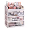 Plastic Storage Container with Stickers, Organizer for Cosmetics, Jewelry Box, 1 Layer, 2 Layer, 3 Layer 6