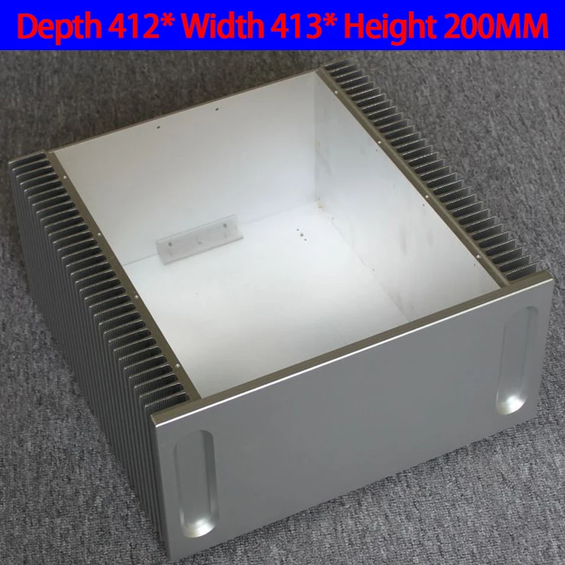 

Корпус усилителя KYYSLB, 412*413*200 мм, WA131, полностью алюминиевый класс A