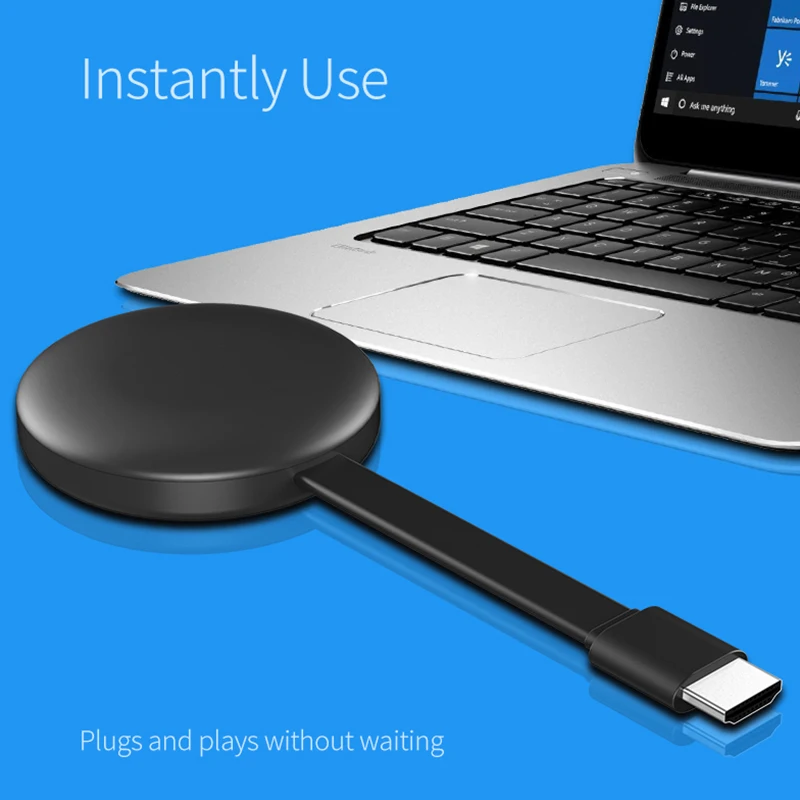 Беспроводной дисплей приемник для ключа Chromecast Google Pusher экран литой зеркальный адаптер для Miracast/Airplay/DLNA