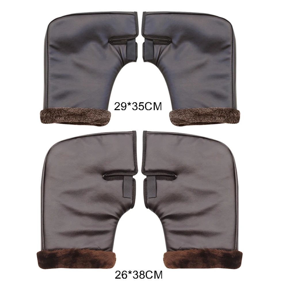 Winter Waterproof Motorcycle Handlebar Hand Muff Gloves Warmer Thermal Cover