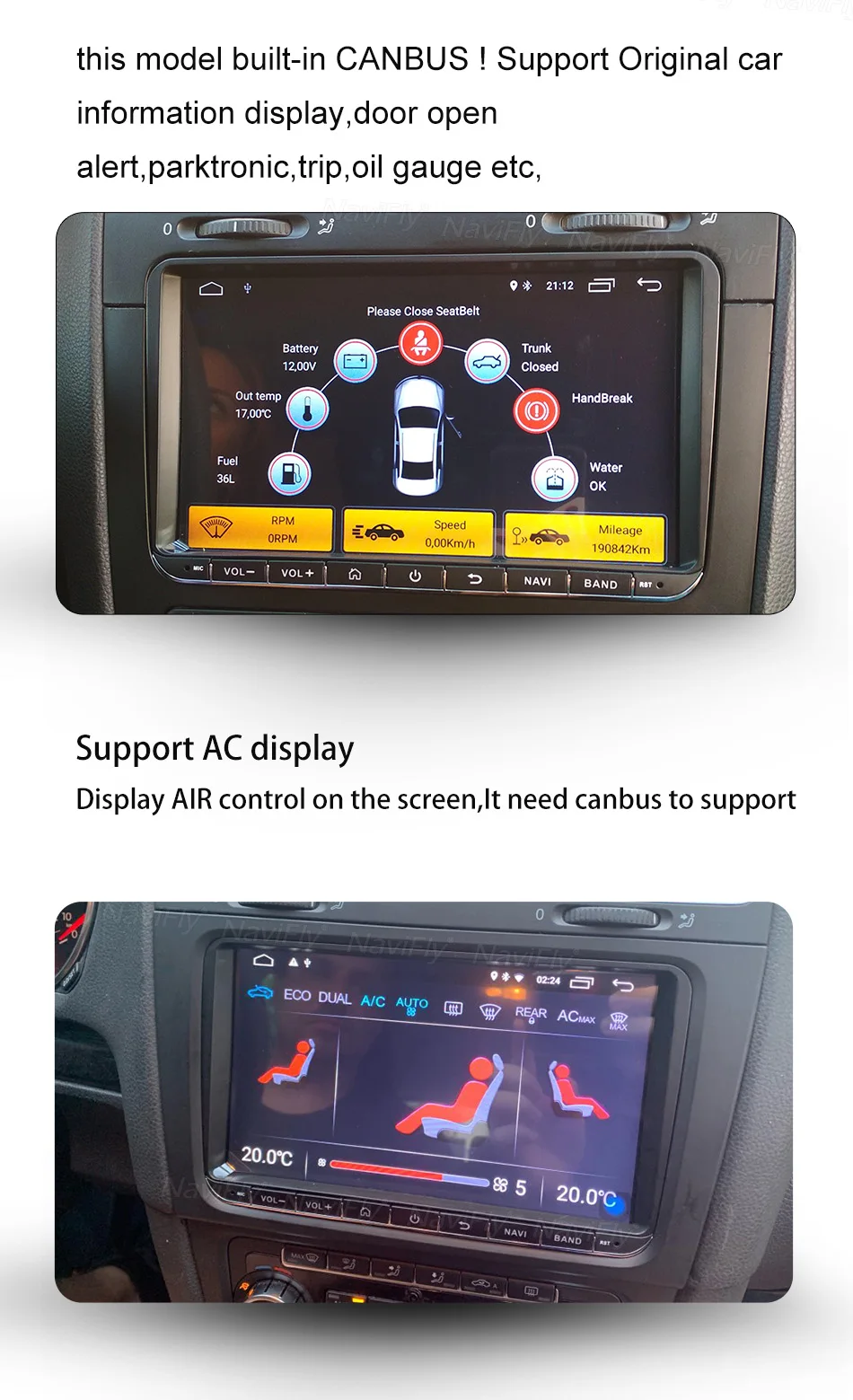 Excellent NaviFly 9 inch Android 8.1 car multimedia player for VW Volkswagen/PASSAT b6 b7/Golf 5 6/TOURAN/POLO/SHARAN/BORA/MULTZVAN 12 Excellent NaviFly 9 inch Android 8.1 car multimedia player for VW Volkswagen/PASSAT b6 b7/Golf 5 6/TOURAN/POLO/SHARAN/BORA/MULTZVAN 12
