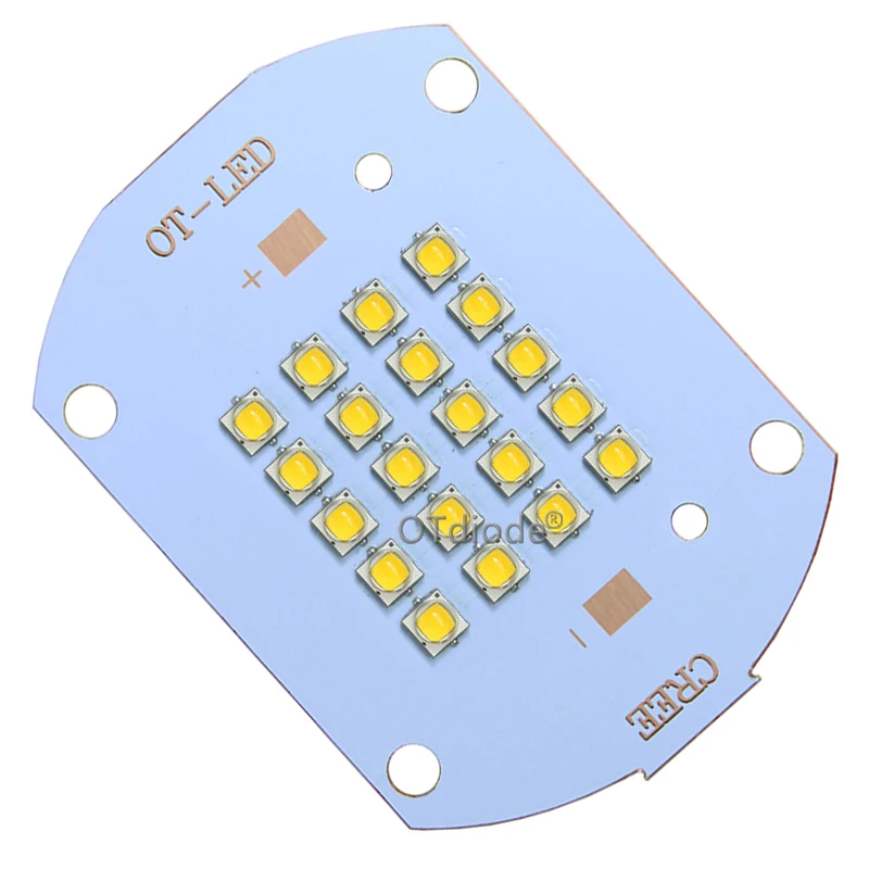 Cree XLamp XP-G2 XPG2 50 Вт 100 Вт светодиодный белый/теплый белый высокомощный светодиодный светильник медная печатная плата для дома/уличного освещения