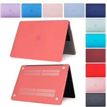 Кристальный чехол для ноутбука MacBook Touch ID A1932, для Macbook Air 13 A1466 A1369 Pro retina 11 12 13 15,4 15 жесткий чехол