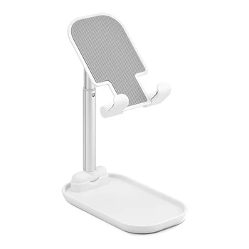 

Cell Phone Stand Angle Adjustable Portable Phone Stand for Desk Compatible with Tablets Kindle Smart Phones