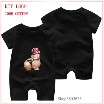 

Newborn Baby Short Sleeve Cotton Jumpsuit Summer Clothes Infant Waifu Booty Shot She Devil Costumes Climbing Clothing Boy Pajama