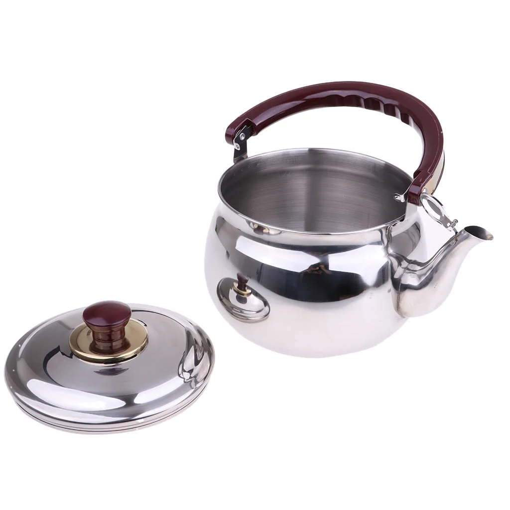 Outdoor Camping Stainless Steel Tea Kettle Coffee Water Pot Bucket Jug 22 / 24/ 26cm