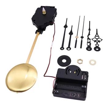 

Vintage Swingable Pendulum Quartz Clock Kit Chime Music Box Pendulum Clock Mechanism Precision Quartz Movement DIY Wall Clock