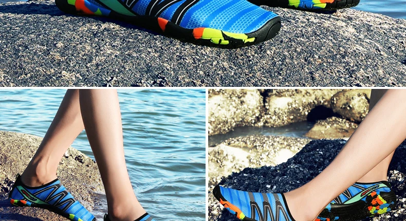 Легкая мужская обувь для дайвинга; водные виды спорта; пляжные тапочки; нескользящая обувь; резиновая подошва; обувь для плавания; серфинг на море