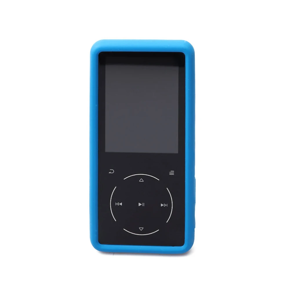 Dustproof MP3 Player Accessory Protective Case Soft Silicone Thin Non-Slip Flexible Solid Replacement Cover For SOULCKER D16