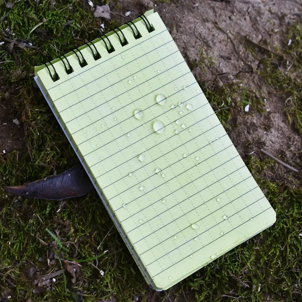 Tactical Note Book All-weather All Weather Notebook Waterproof Writing Paper In Rain student Supplies Accessories
