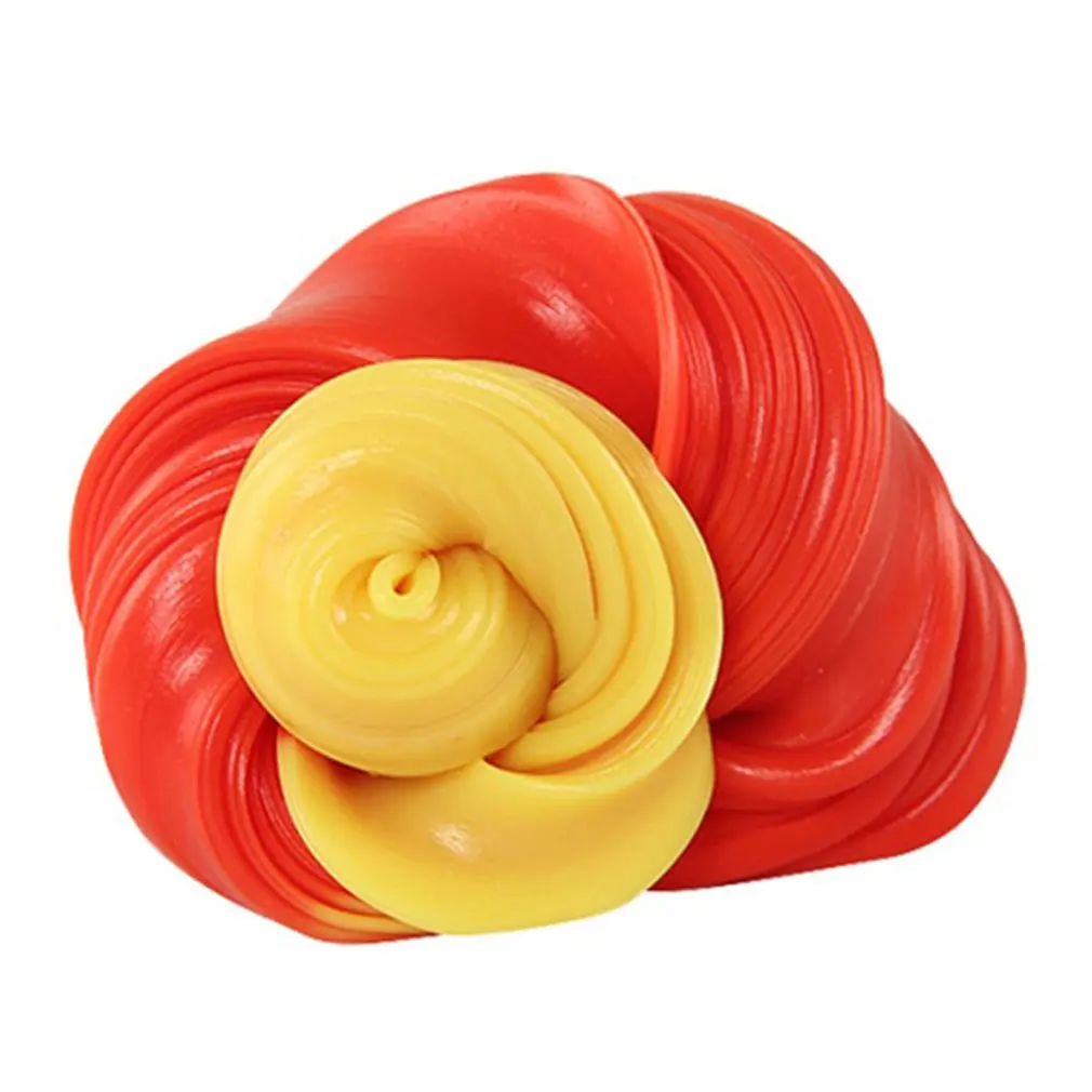 Red to yellow Глиняная грязь термохромный Немагнитный Пластилин меняющий Цвет Пластилин прыгающий Пластилин детские игрушки - Цвет: Red to yellow