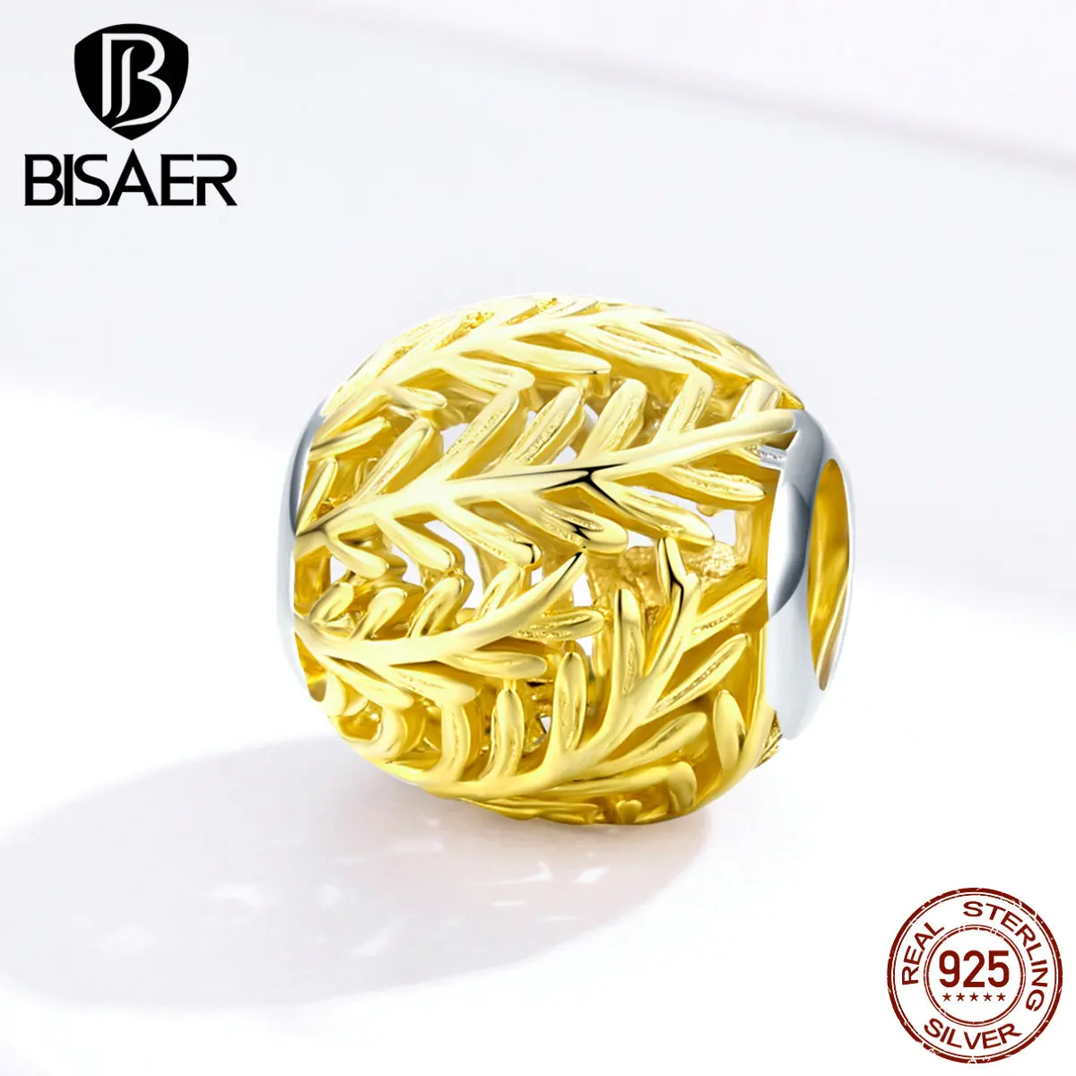 BISAER 925 пробы, дизайн, подвески-подвески для женщин, Браслет-Шарм, сделай сам, изготовление ювелирных изделий HSC1332