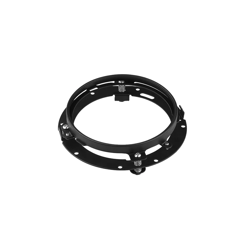7inch-ZJ-B-1PCS CO светильник 7 дюймов светодиодный налобный светильник 80 Вт DRL Halo Angle Eyes светодиодный налобный фонарь 12 В дальнего ближнего света для Jeep Wrangler TJ JK LJ Lada Niva Offroad - Цвет: 7inch-ZJ-B-1PCS