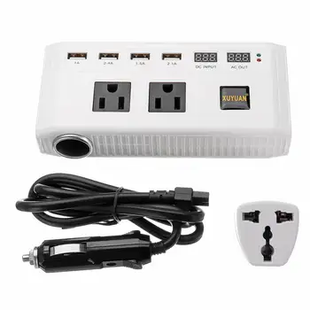 

Pure Sine Wave 800W Car Inverter Power Inverter DC12V To AC110V Charger Converter For Car Caravan Sockets Charger Splitter