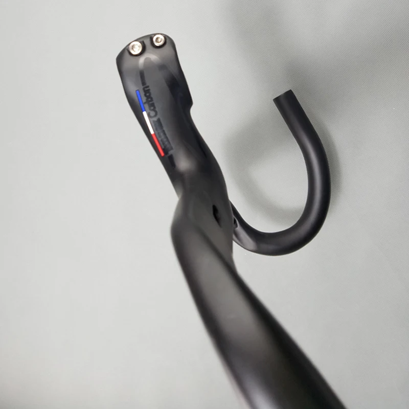 Integrated Handlebar Carbon Handlebar Road Bike With Stem Tmaex Cycling Bicycle Handlebars UD Matte bicycle handlebar