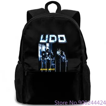 

U.d.o. Animal House Black Heavy Metal Udo Accept Magnum Judas Priest Printed Men backpack