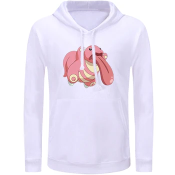 

Cartoon Pokemon Jigglypuff Lickitung Gengar Ditto Staryu Womens Ladies Graphic Hoodie Sweatshirt Strings Hooded Top Pullover