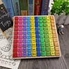 Montessori Educational Kids Toys Baby Math Arithmetic Toys 99 Multiplication Table Wooden Math Building Blocks Teaching Aids 6